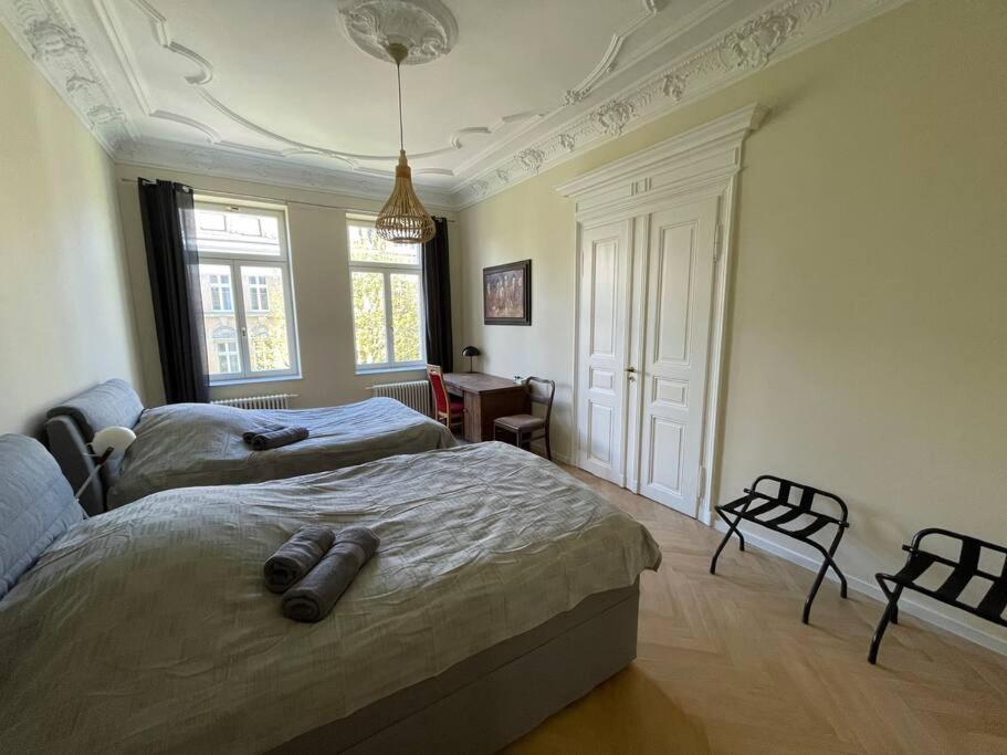 Ruhige&Charmante Altbauwohnung Leipzig Buitenkant foto